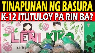 HEADQUARTER NG LENI-KIKO, TINAPONAN NG SANDAMAKMAK NA BASURA REACTION VIDEO