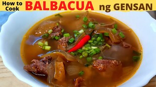 BALBACUA | BEST BALBACUA in GENSAN |  ala AWENG'S