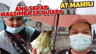 Ang sarap magsimba sa Quiapo at Mamili #Quiapochurch #DidongVlog