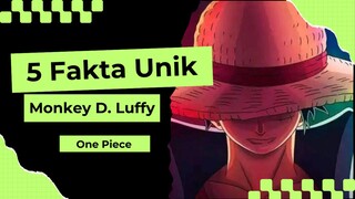 5 Fakta Menarik Monkey D.  Luffy #anime #onepiece #luffy