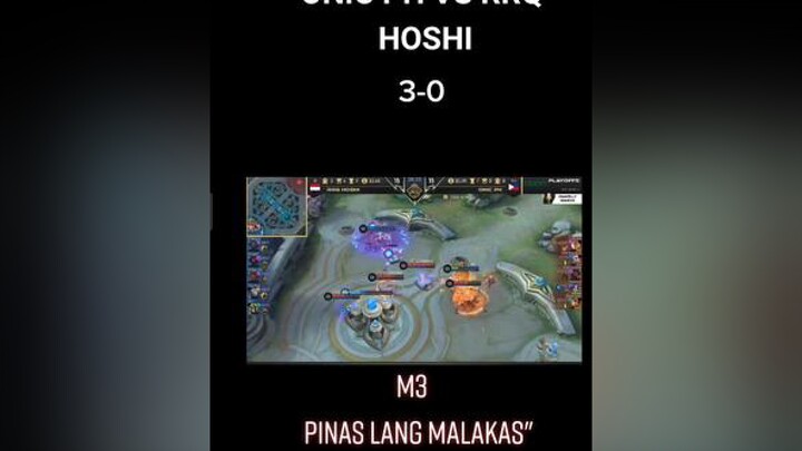 ONIC PH VS RRQ HOSHI 3-0 GAME 3 28 mins M3 mobilelegends Pilipinaslangmalakas