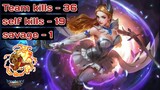 Mobile legends bang bang | QUEEN KNIGHT | odette game play | moonton