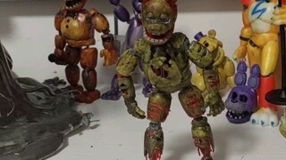 FNAF hand-made, spring trap movable version, Five Nights at Freddy's 3