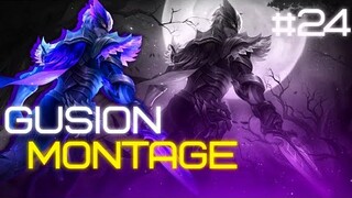 EXPENSIVE SKINS🤑 | GUSION MONTAGE 24 | Mobile Legends