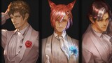 【FF14】Give some color to the dark third marriage