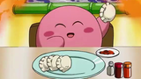 Eating Clumsy - Baby Kirby yang sangat mudah ditipu karena suka makan.