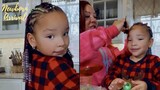 Tiny Harris Daughter Heiress Shows Off Her Inches While Mom Lays Her Edges! 💁🏾‍♀️