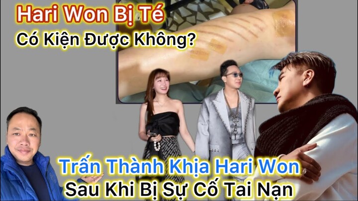 Hari Won Vợ Trấn Thành Gặp Sự Cố Ở Thang Cuốn, Liệu Có Kiện Được Như Vụ Đàm Vĩnh Hưng Không?