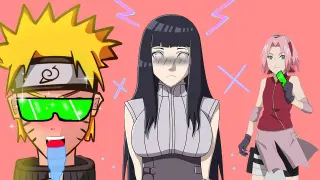 Naruto x Hinata x Sakura | Green Glasses Meme