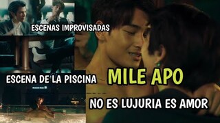 Mile y Apo hablando de las escenas +18 😱  kinnPorsche #kinnporschetheseries #mileapo #bl