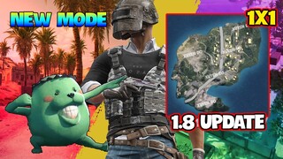 BGMI 1.8 Update | New Map 1x1In BGMI | Spider Man Mode In BGMI, Santorini Map In BGMI | Xuyen Do