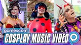 GAMESCOM 2022 - COSPLAY MUSIC VIDEO - ft Genshin Impact, Cyberpunk, League, MLB, Dark Souls & more!