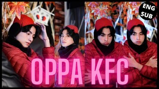 (ENGSUB) Gulf Kanawut at Oppa KFC Chicken Gao