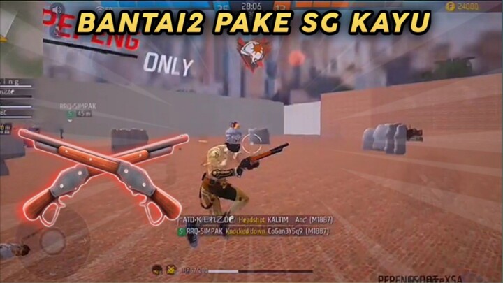 Bantai Semua Musuh Pakai Shotgun Kayu🔥 ||Kenzo Cs