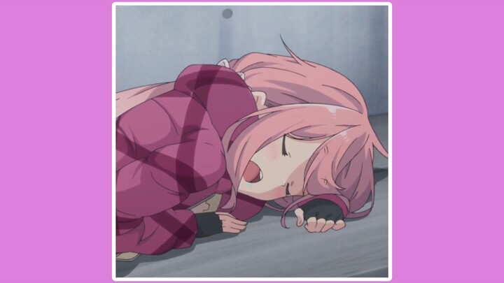 Imutnya Nadeshiko pas tidur😄