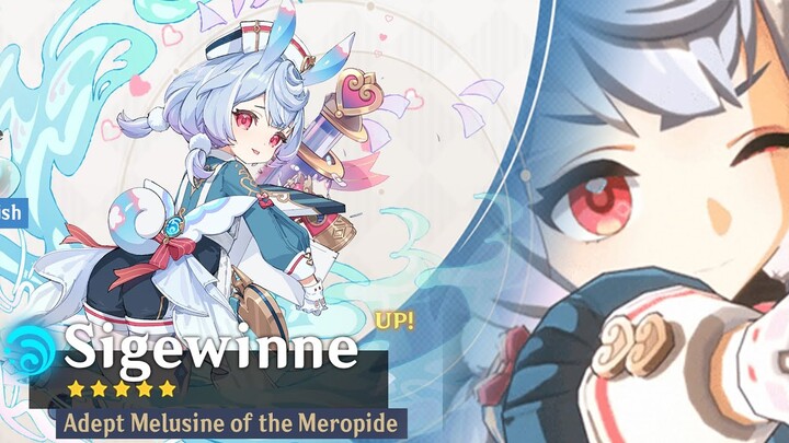 SIGEWINNE IS 5 STAR AND HAS BOND OF LIFE? | EARLY KIT DETAILS - Genshin Impact