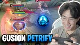 Gusion mid with PETRIFY | Mobile Legends
