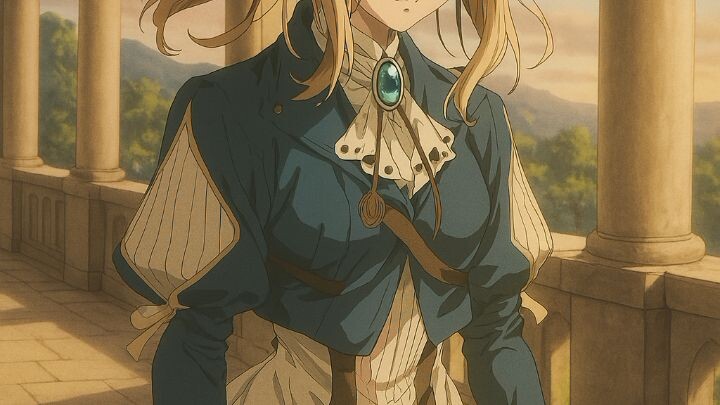 Rekomendasi anime yang romantis dia adalah seorang tentara yg kehilangan arah setelah perang
