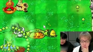 Chen Ze plays a hybrid version of Plants vs. Zombies (random version)