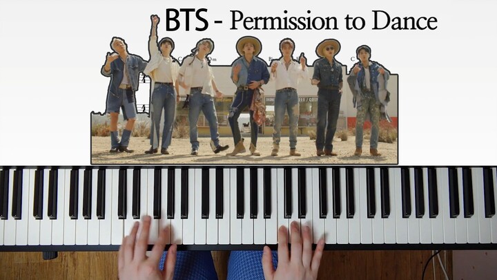 โชว์โซโล่เปียโนเพลง Permission to Dance - BTS