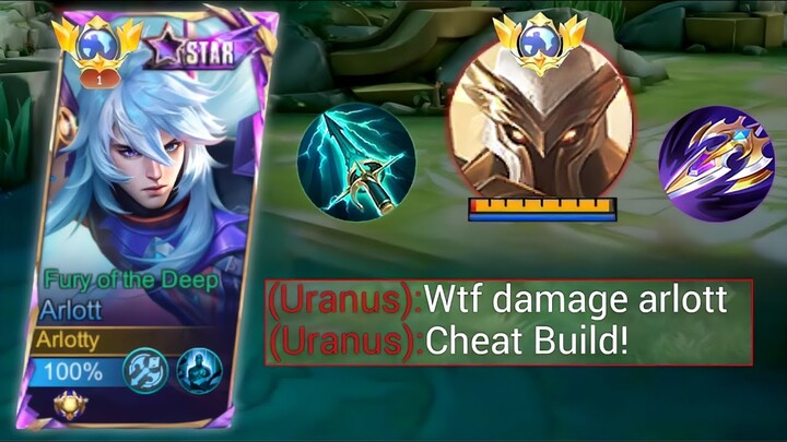 GOODBYE UNLIMITED SHIELD & REGEN URANUS!! THIS NEW ARLOTT BUILD WILL MAKE YOU USELESS IN RANKED GAME