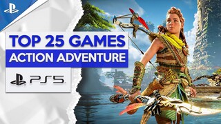 TOP 25 ACTION ADVENTURE Games PS5