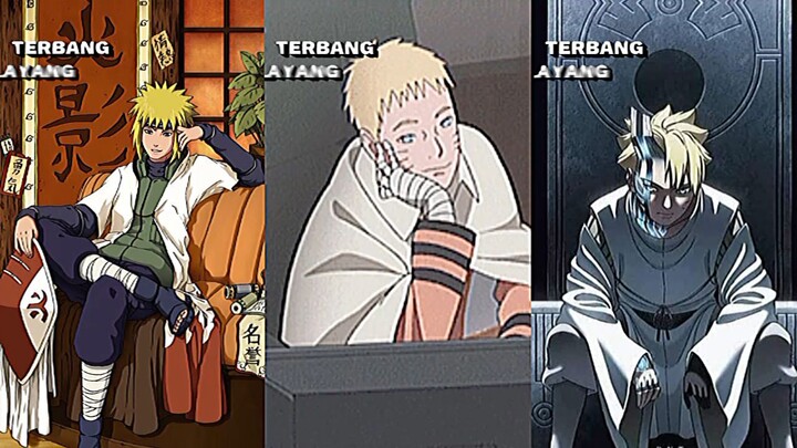 boruto x Naruto x Minato waduh ganteng amat turun temurun