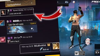 FREE FIRE | Hùng Mõm Cầm Acc Top 1 Sever Vào "Team Thế Giới", Kéo Rank Cho Gái | Và Cái Kết !!!