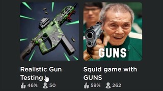 the most "realistic" roblox gun game