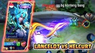 LANCELOT VS HELCURT, KETIKA TANGAN SAYA SUDAH CAPEK BERMAIN LANCELOT SAYA SLOWHAND - #432