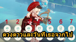 ดวงดาวและวันที่เธอจากไป