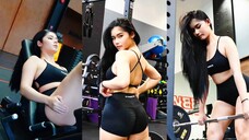 Beautiful Girl (_p_pangg_) Gym Workout Video Part - 1