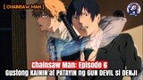 Chainsaw Man: Episode 6 | Gustong KAININ ng GUN DEVIL si DENJI | Ricky Tv | Tagalog Movie Recap