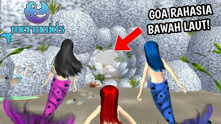 Mermaid And Friends🧜🏻‍♀️ [MASUK GOA RAHASIA BAWAH LAUT] #34 | DUYUNG SAKURA SCHOOL SIMULATOR DRAMA