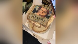 my Birthday cake!!😍😍😍 cake animelovers shanks onepiece animegirl weeb fypシ viral fy anime animetiktok