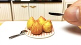 [Stop-motion animation food] Fruit freedom! Please eat yellow peaches!