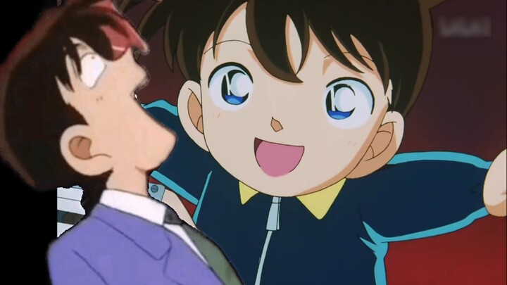 No wonder Yukiko is so happy that Shinichi has become smaller