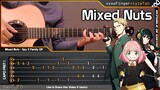 SPY x FAMILY OP - Mixed Nuts - Fingerstyle Cover + TAB Tutorial