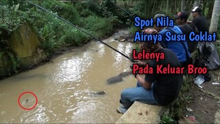 Mancing Di Spot Air Keruh Banyak Lelenya Broo