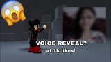 if this gets 1k likes I'll do voice reveal! ðŸ’•ðŸ¤©