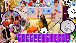 PURPLE 7 CAFE :Visiting BTS Cafe in manila