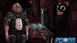 Man With Upside Down Face vs Cartoon Cat | Horror Monster Battles [S2E5] | SPORE