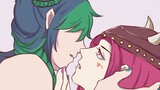 【JOJO Viết tay】 Nụ hôn của Anna Sui và Xu Lun