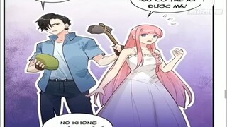 {anime} chông giạc lên đảo hoang cùng gài xinh p 2