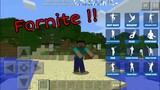 🔥Nếu các điệu nhảy trong Fornite đưa vào Minecraft!!!