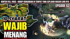 10 SYARAT WAJIB KALAU MAU MENANG || URANUS GAMEPLAY || URANUS BEST BUILD 2024.MLBB/MOBILE LEGENDS