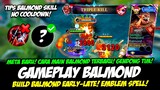 TIPS MAIN BALMOND SAKIT DAN KERAS + FAST FARM❗BUILD BALMOND TERSAKIT 2024❗GAMEPLAY BALMOND GLOBAL