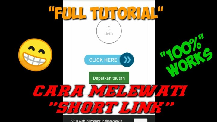 Tutorial Lengkap Cara Melewati Short Link Yang Sulit Di Lewati | SafeLinku, Duit CC, Adtival dll...