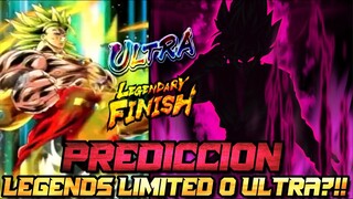 PREDICCION NUEVO LEGENDS LIMITED O PERSONAJE ULTRA??!! DRAGON BALL LEGENDS