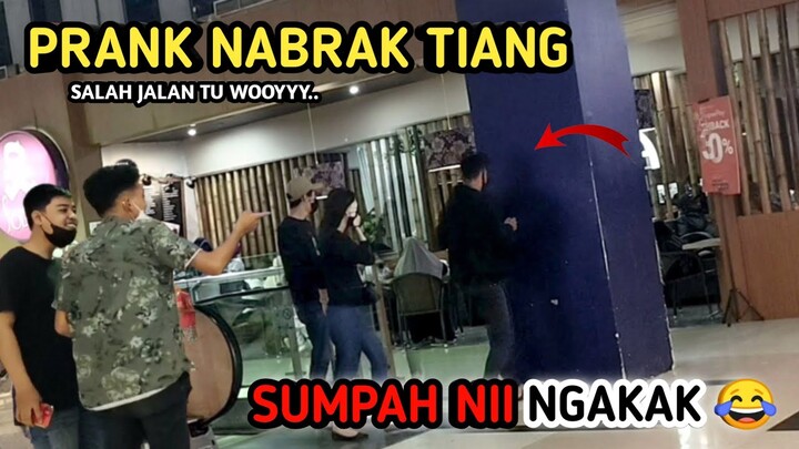PRANK NABRAK TIANG.. NGAKAK WOOYYY😂|PRANK OF PUBLIC||JEJENO16